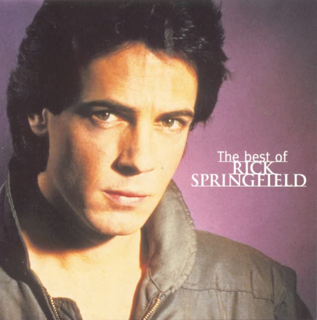 Album cover art for The Best Of Rick Springfield