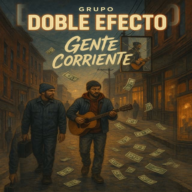 Album cover art for Gente Corriente