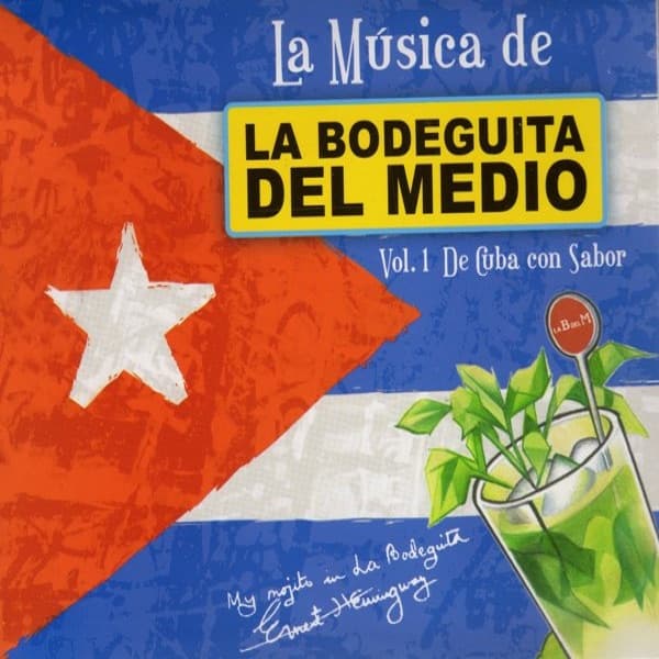 Album cover art for De Cuba Con Sabor, Vol.1