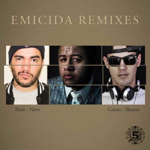 Album cover art for Emicida Remixes
