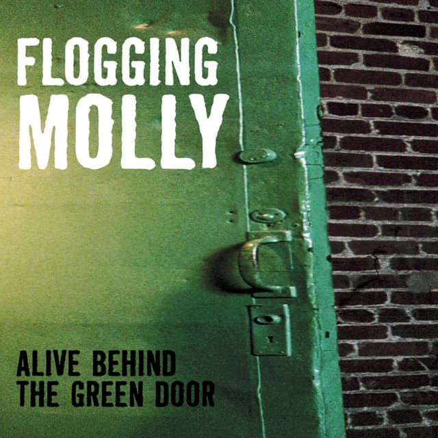 Album cover art for Alive Behind The Green Door