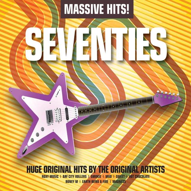 Album cover art for Massive Hits! - Seventies