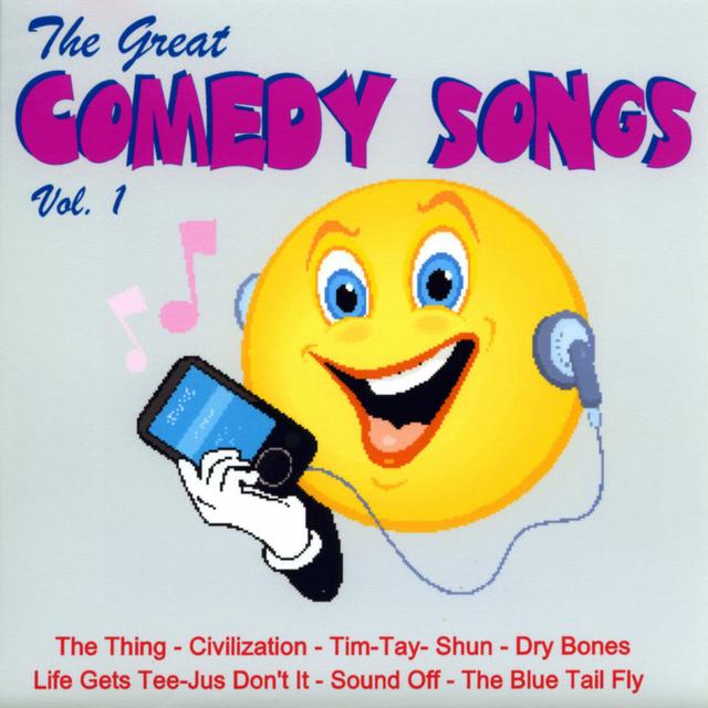 Album cover art for The Great Comedy Songs - Vol.one