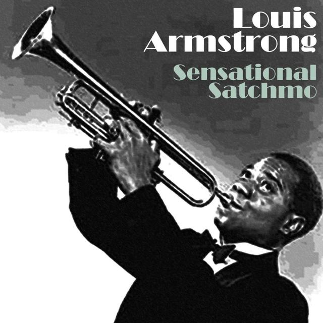 Album cover art for Sensational Satchmo