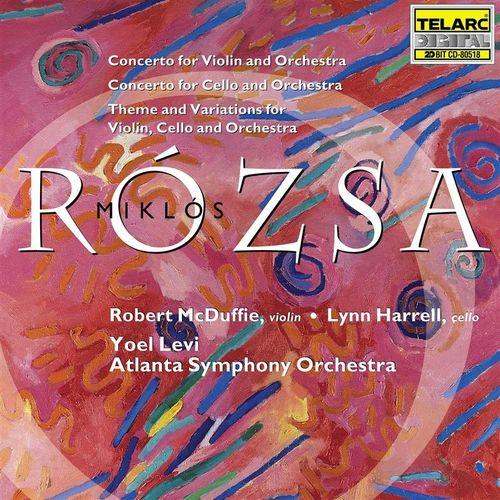 Album cover art for Music of Miklos Rozsa