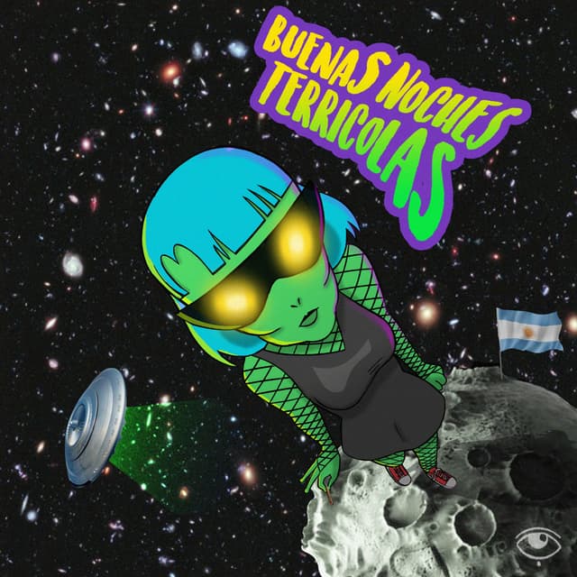 Album cover art for Buenas Noches Terrícolas