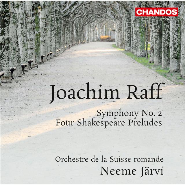 Album cover art for Raff: Symphony No. 2 - Four Shakespeare Preludes