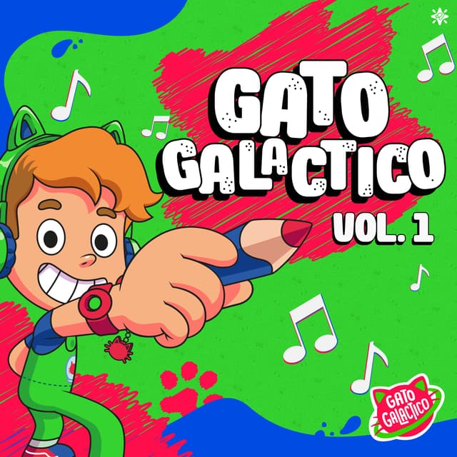 Album cover art for Gato Galactico, Vol. 1