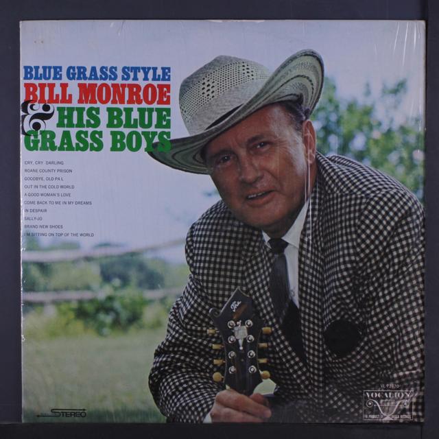 Album cover art for Blue Grass Style