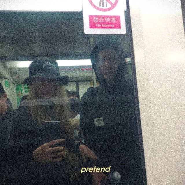 Album cover art for Pretend