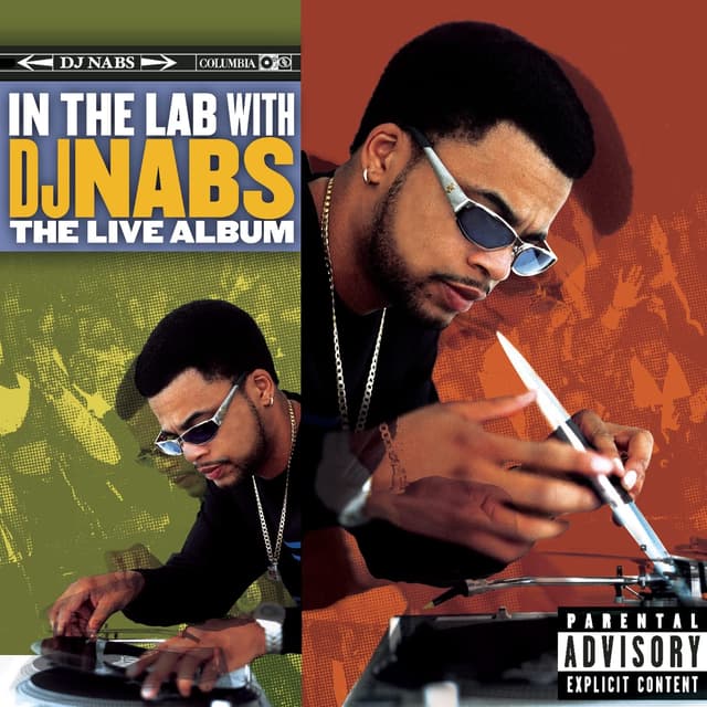 Album cover art for In the Lab With DJ Nabs: The Live Album