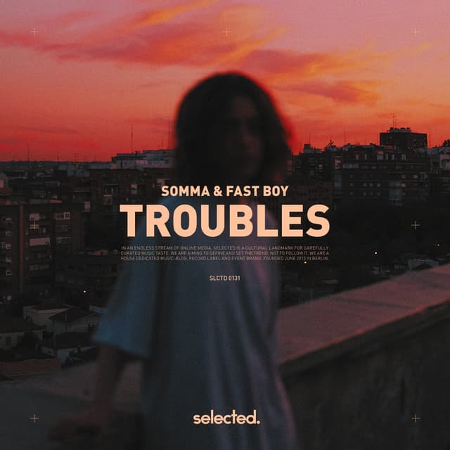 Album cover art for Troubles