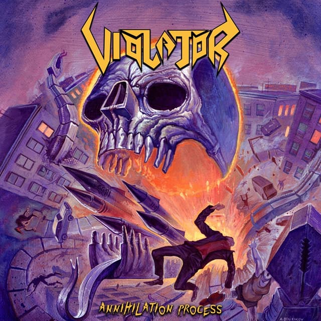 Album cover art for Annihilation Process
