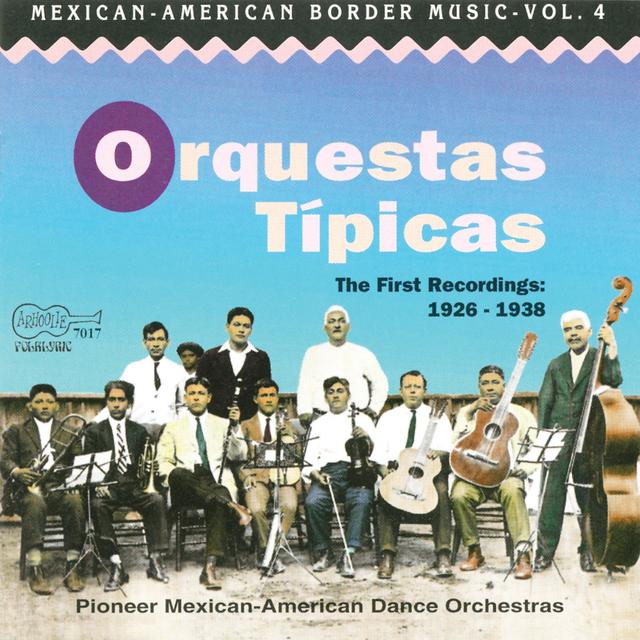 Album cover art for Orquestas Tipicas