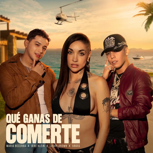 Album cover art for QUÉ GANAS DE COMERTE