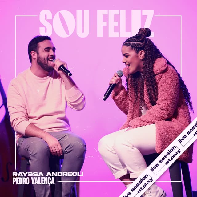 Album cover art for Sou Feliz