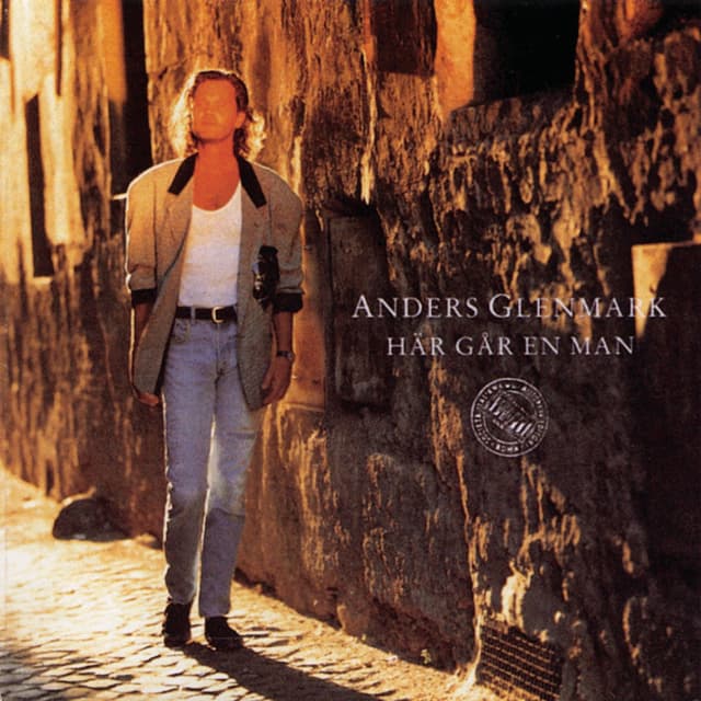 Album cover art for Här Går En Man
