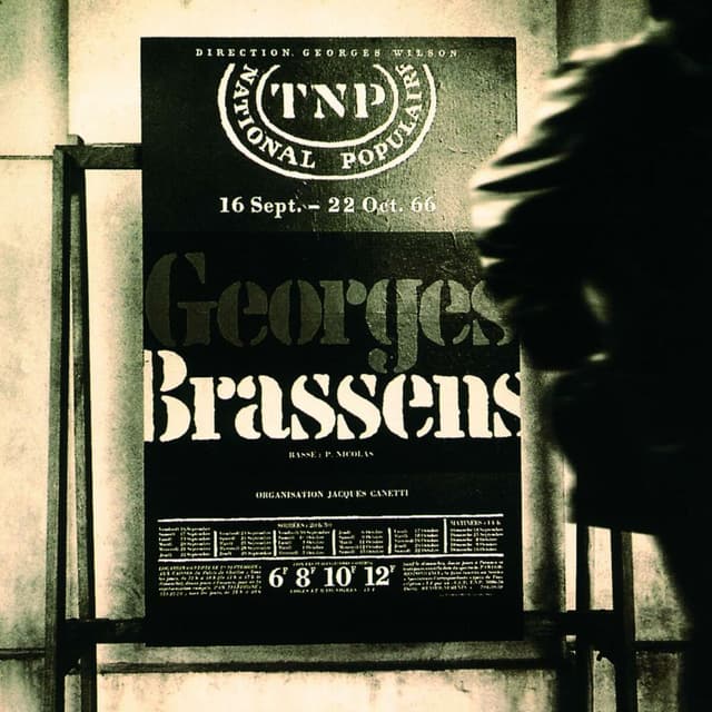 Album cover art for Georges Brassens au TNP - 1966