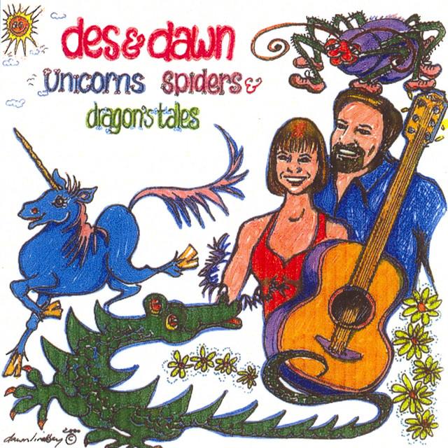 Album cover art for Unicorns, Spiders & Dragon's Tales