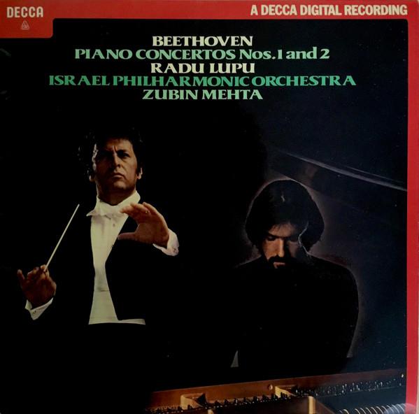 Album cover art for Beethoven: Piano Concertos Nos. 1 & 2