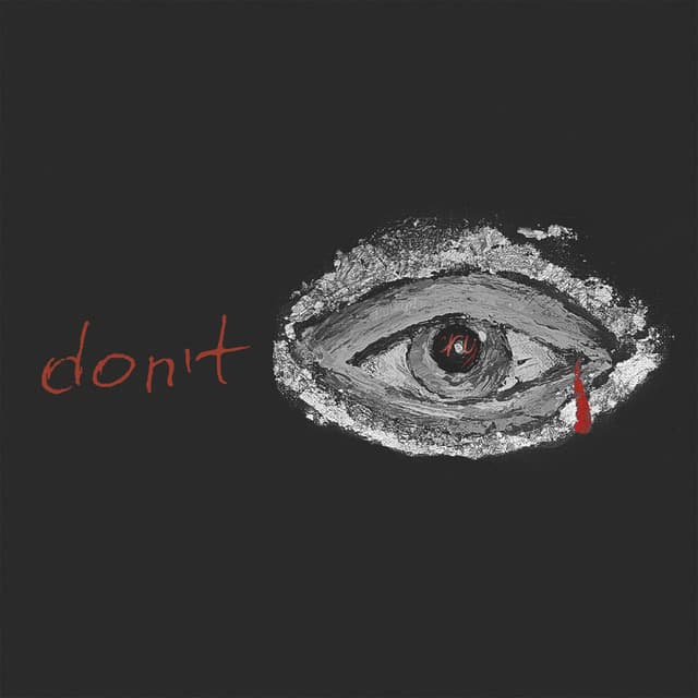 Album cover art for Don't cry