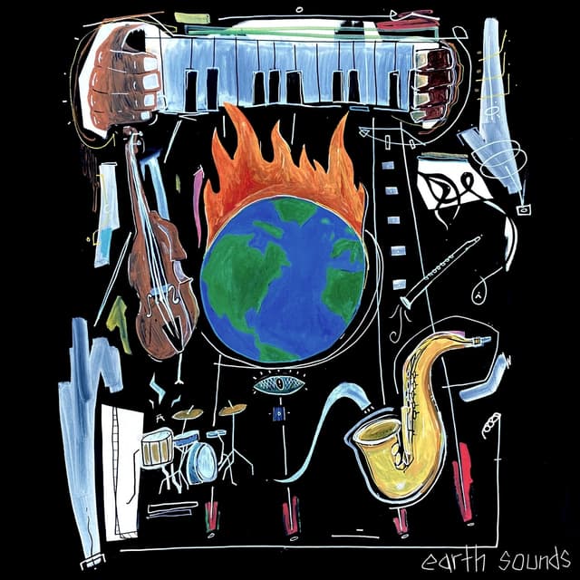 Album cover art for earth sounds