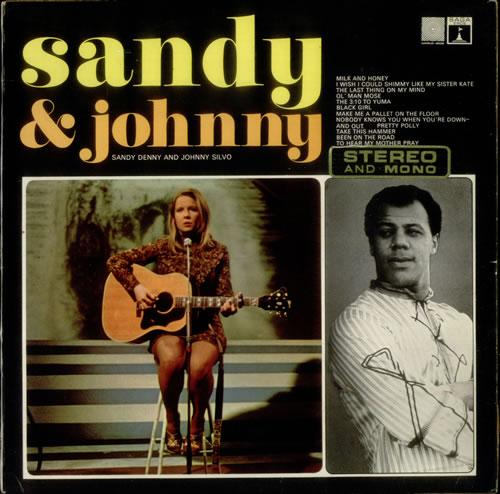 Album cover art for Sandy & Johnny