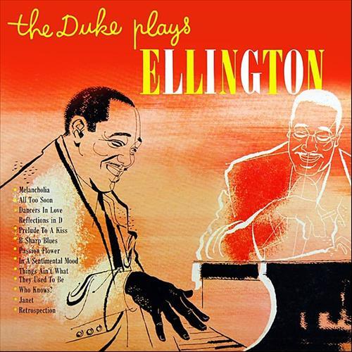 Album cover art for The Duke Plays Ellington