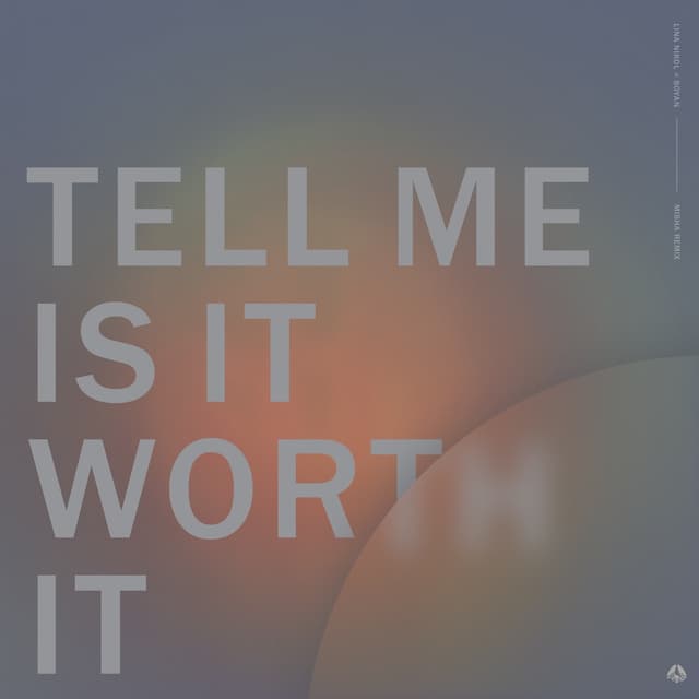 Album cover art for Tell Me Is It Worth It (Misha remix)