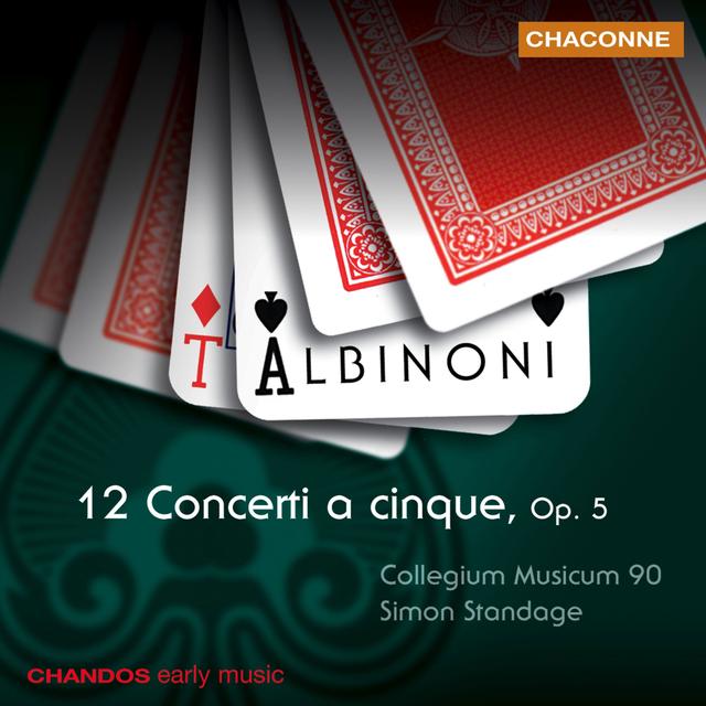 Album cover art for 12 Concerti A Cinque, Op. 5