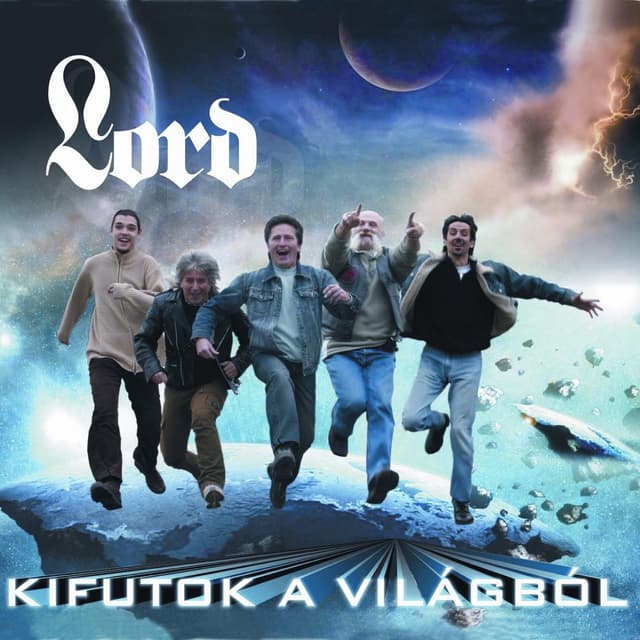 Album cover art for Kifutok a világból