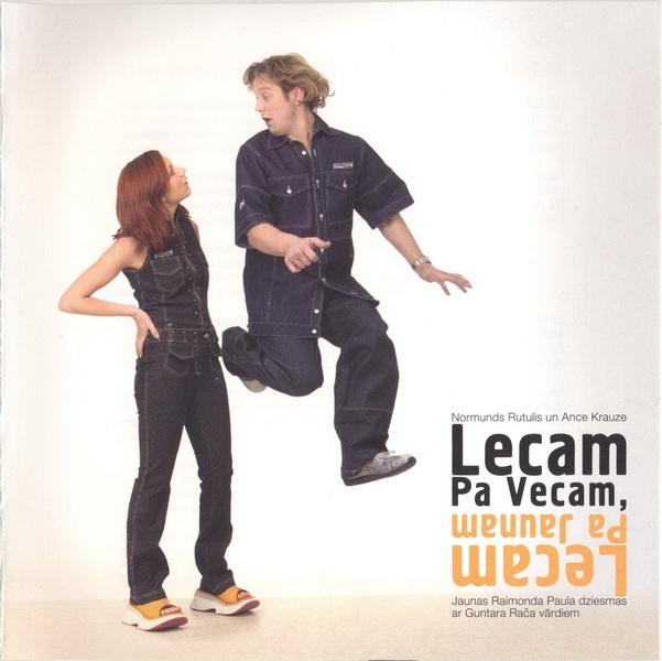 Album cover art for Lecam pa vecam, lecam pa jaunam