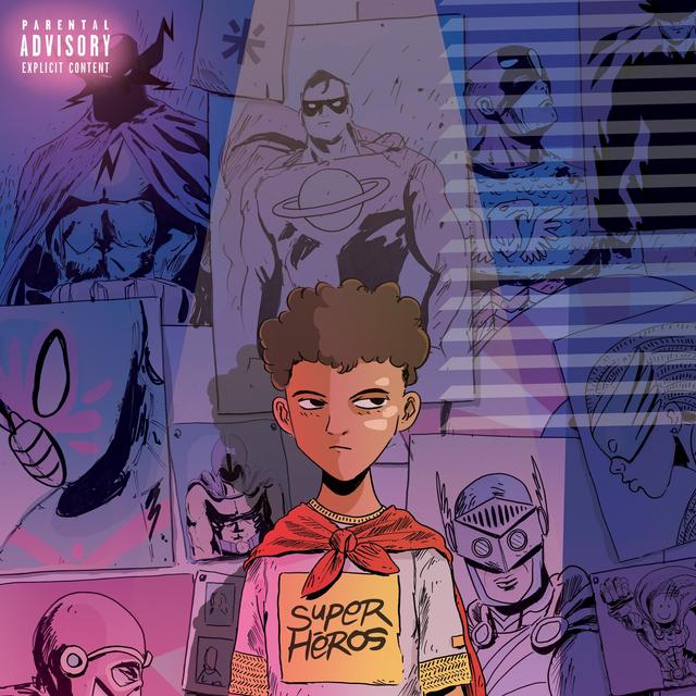 Album cover art for Super Héros