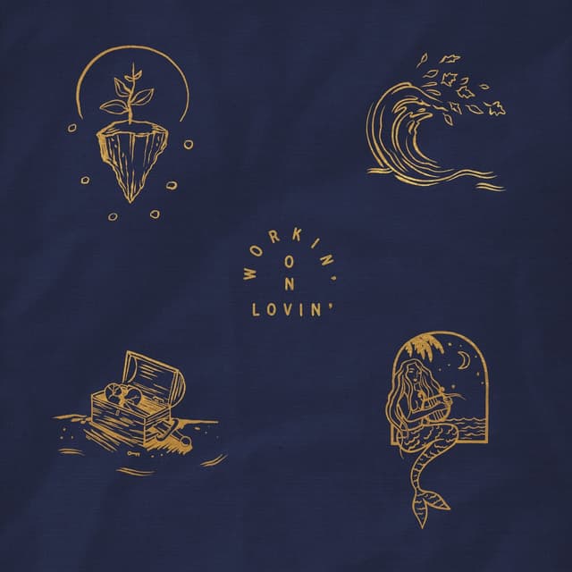 Album cover art for Workin' on Lovin'