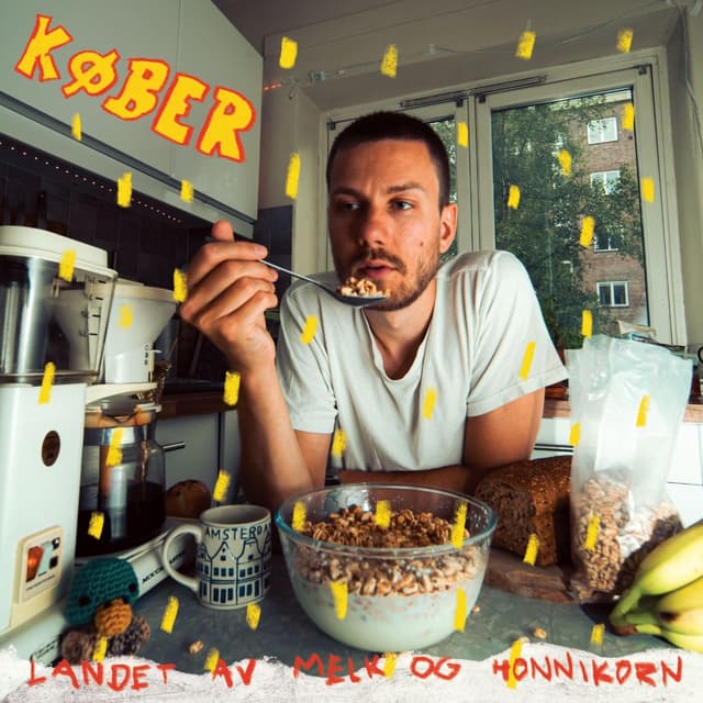 Album cover art for Landet av melk og honnikorn