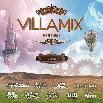 Album cover art for Villa Mix Festival 2016