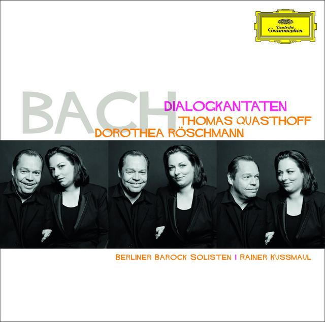 Album cover art for Bach: Dialogue Cantatas