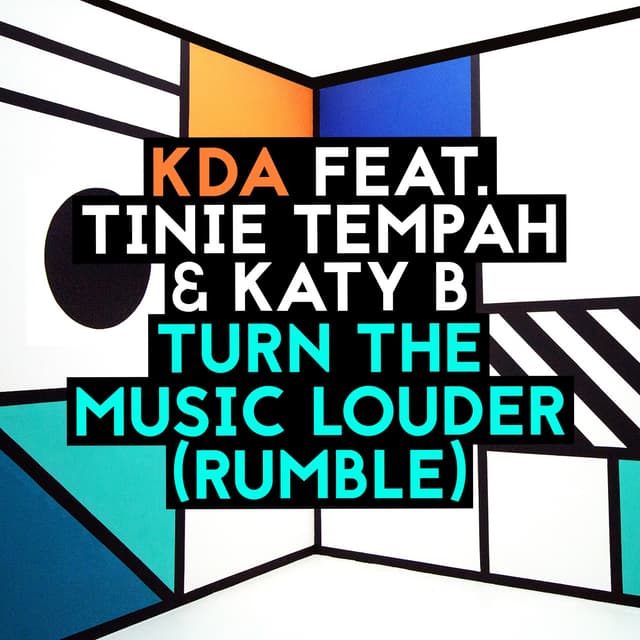 Album cover art for Turn the Music Louder (Rumble)