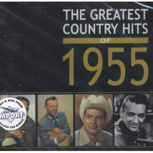 Album cover art for The Greatest Country Hits Of 1955