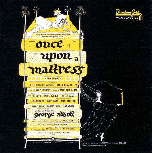 Album cover art for Once Upon a Mattress (original Broadway cast)