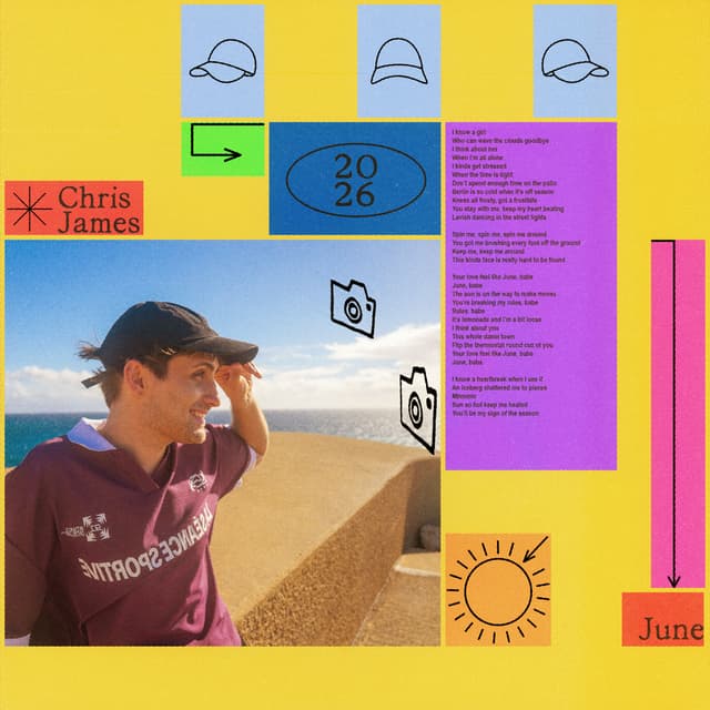 Album cover art for June