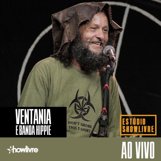 Album cover art for Ventania E Banda Hippie No Estúdio Showlivre