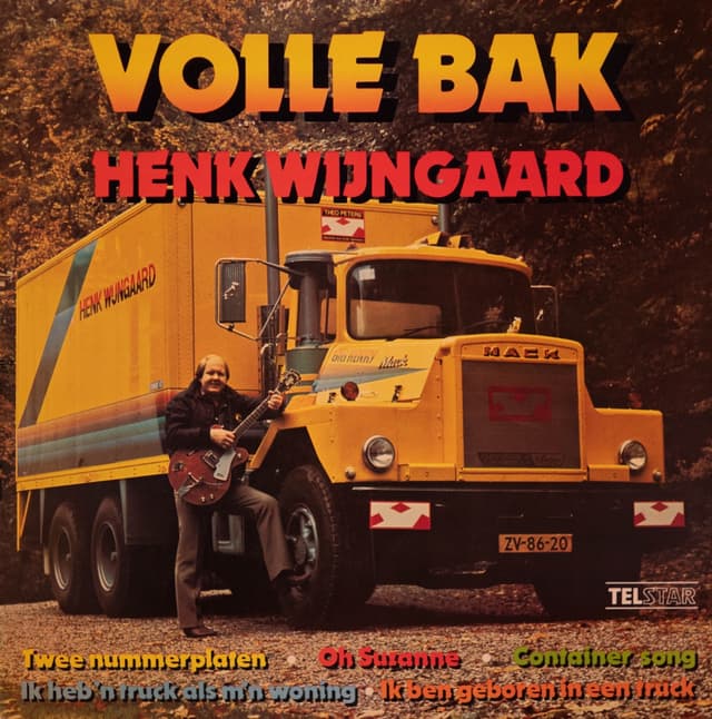 Album cover art for Volle bak