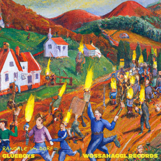 Album cover art for Randale im Dorf