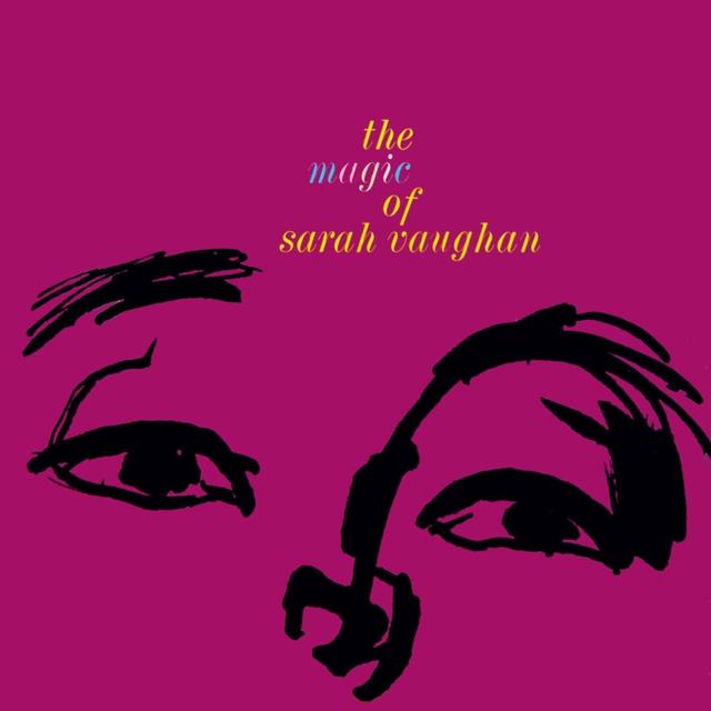 Album cover art for The Magic of Sarah Vaughan