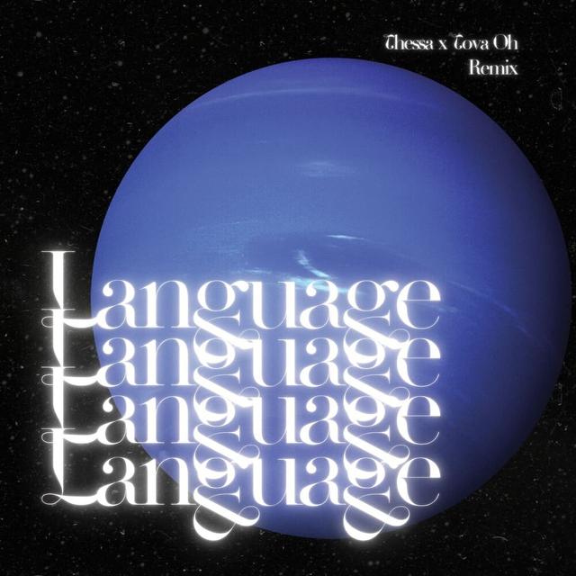 Album cover art for Language Remix