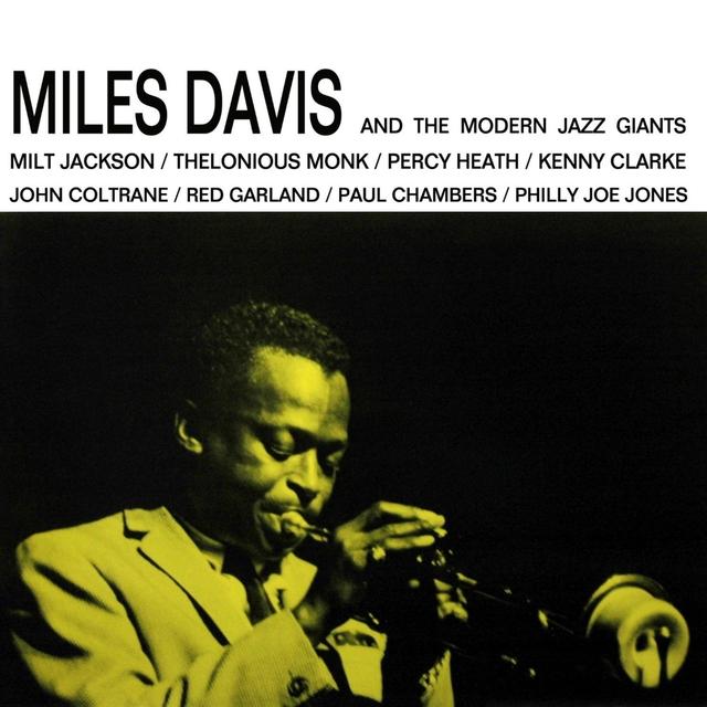 Album cover art for Miles Davis and the Modern Jazz Giants