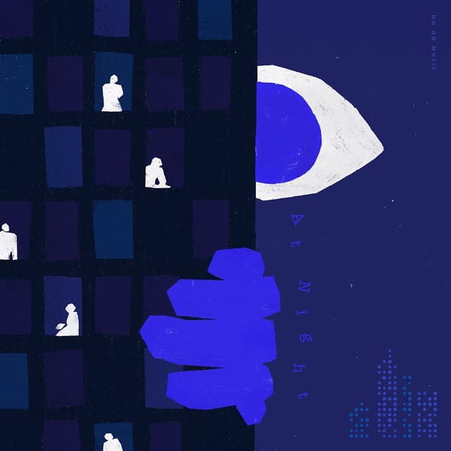 Album cover art for At night