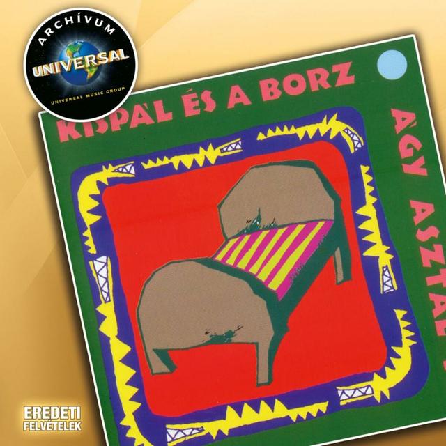 Album cover art for Ágy, Asztal, Tv