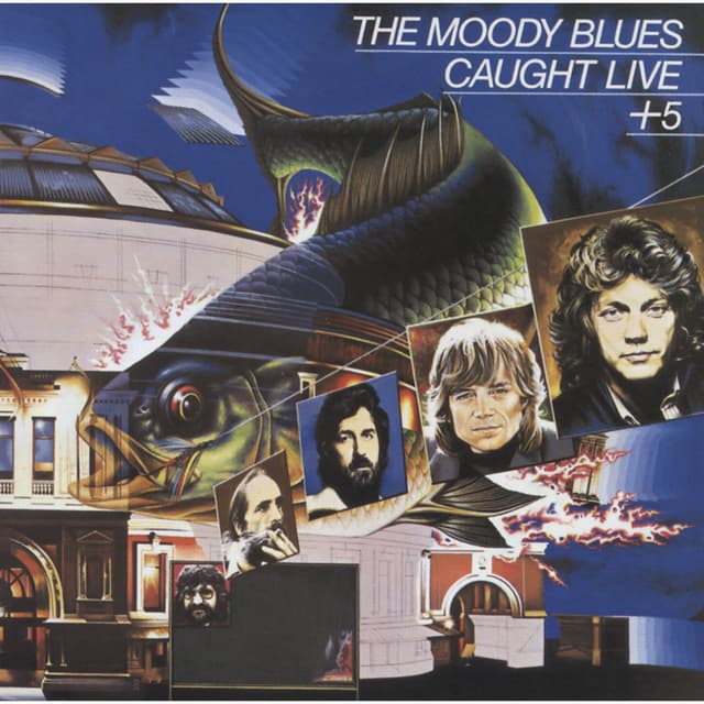 Album cover art for Caught Live + 5